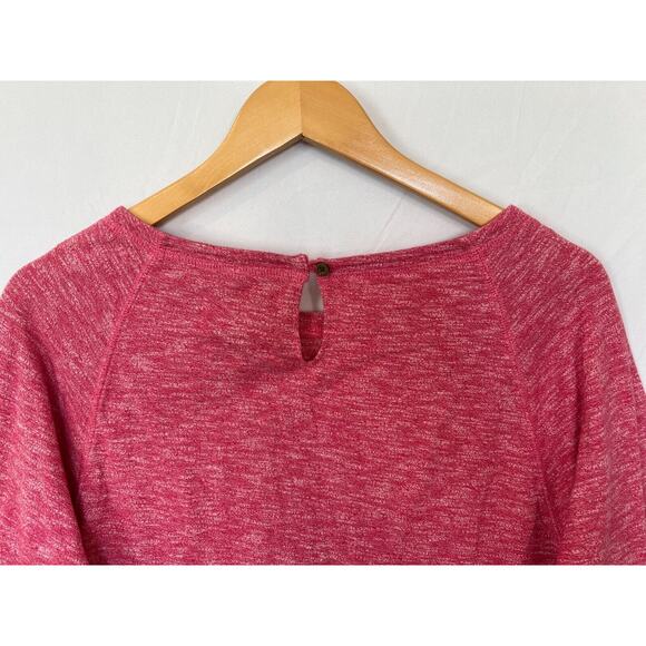 The North Face Pullover Top Womens Size Large Keyhole Neck Pink Outdoor Hiking - Picture 4 of 9